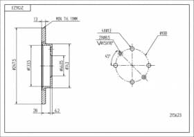 Тормозной диск