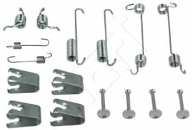 Монтажный комплект барабанных тормозных колодок Hart 223498