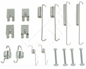 Монтажный комплект барабанных тормозных колодок Hart 223834