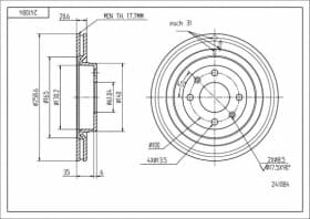 Гальмівний диск Гальмівний диск
