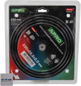 Круг відрізний Apro Pro+ 830079 230 мм