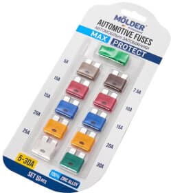 Набір запобіжників з екстрактором Molder Max Protect MA22300 FT midi (normal) 10 шт.
