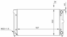 Радиатор охлаждения двигателя Радиатор охлаждения двигателя
