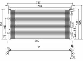 Радиатор кондиционера
