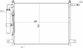 Радиатор кондиционера