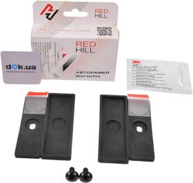 Рамка номерного знака Red Hill 24-050-IS черный