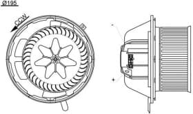Вентилятор салону