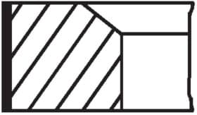 Комплект поршневих кілець