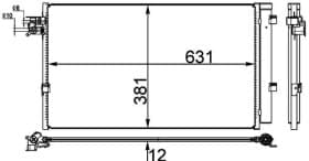 Радиатор кондиционера