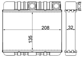 Радіатор пічки