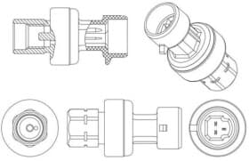 Датчик давления хладагента