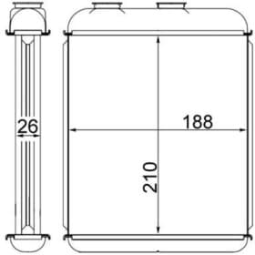 Радиатор печки