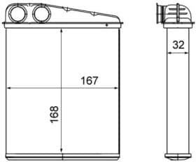 Радиатор печки
