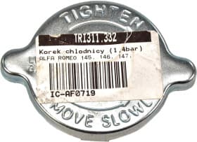 Кришка бачка охолоджувальної рідини