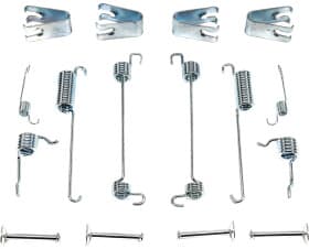 Монтажный комплект барабанных тормозных колодок Монтажный комплект барабанных тормозных колодок