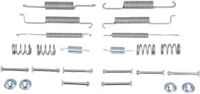 Монтажный комплект барабанных тормозных колодок Delphi LY1026