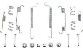 Монтажный комплект барабанных тормозных колодок