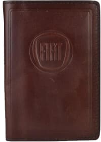 Портмоне-органайзер Poputchik 5062-026P з логотипом Fiat колір коричневий