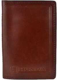 Портмоне-органайзер Poputchik 5062-033P с логотипом Honda цвет коричневый