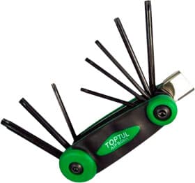 Набор ключей шестигранных Toptul AIFB0801 T9-T40 8 шт