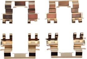 Компоненти дискових гальмівних колодок