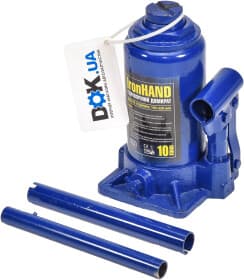 Домкрат Vitol бутылочный гидравлический 10 т ДБ-10002Н