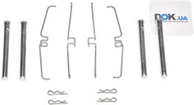 Компоненти дискових гальмівних колодок