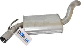 Середній глушник вихлопних газів