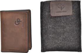 Обложка для прав и техпаспорта Grande Pelle 11292 без логотипа авто цвет коричневый