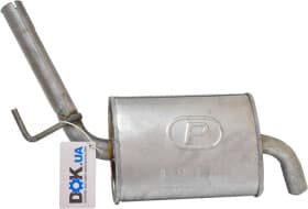 Средний глушитель выхлопных газов