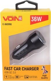 USB зарядка в авто Voin C-36205Q