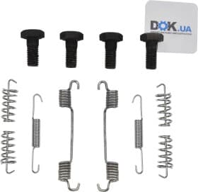 Монтажный комплект барабанных тормозных колодок Tomex 4007