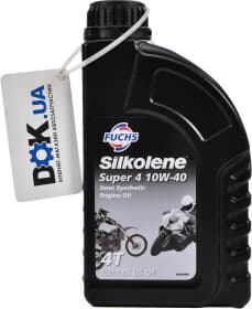 Моторное масло 4T Fuchs Silkolene Super 4 10W-40 полусинтетическое