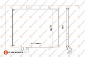Радиатор кондиционера Радиатор кондиционера