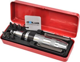 Отвертка ударная с набором бит Дорожная Карта DK-ST-06