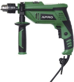 Дрель ударная Apro 13/1100 K сетевая