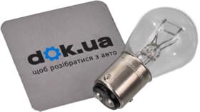 Автолампа Philips Vision P21/4W BAZ15d 4 W прозрачная 12594CP