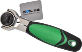 Трещотка Toptul CJMM1616 шарнирная с переставным посадочным квадратом 1/2"x1/4" 72 зубца 160 мм