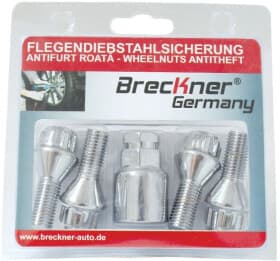 Комплект болтів-секреток із ключем Breckner bk87301