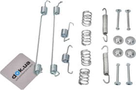 Монтажный комплект барабанных тормозных колодок