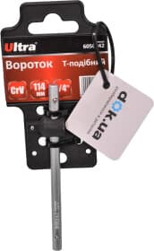 Вороток с плавающей головкой Ultra 6050042 1/4" 154 мм