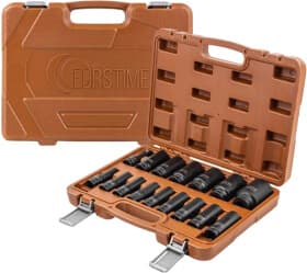 Набір торцевих головок Forstime FT-4177-5MPB 1/2" (16 пр.) Набір торцевих головок Forstime FT-4177-5MPB 1/2" (16 пр.)