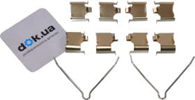 Компоненти дискових гальмівних колодок Компоненти дискових гальмівних колодок