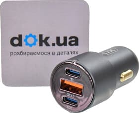 USB зарядка в авто XO CC45 XO-CC45-BK