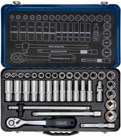 Набор торцевых головок и комплектующих Scheppach SCH-4362M 1/2" (36 пр.)