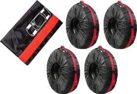 Комплект чохлів для коліс Poputchik 16-002/4шт для діаметра R17-R20 Комплект чохлів для коліс Poputchik 16-002/4шт для діаметра R17-R20