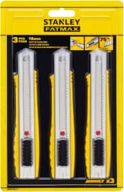 Набор ножей монтажных Stanley Fat Max FMHT10421-0 сегментированное 3 шт.