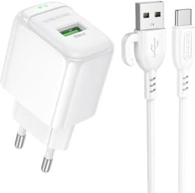 Сетевое зарядное устройство Borofone BAS42A Potential BAS42ACW 18 Вт