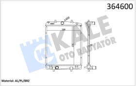Радиатор охлаждения двигателя