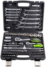 Набор бит и торцевых головок с держателем и трещоткой Alloid NI-1082WN-6 15 шт.